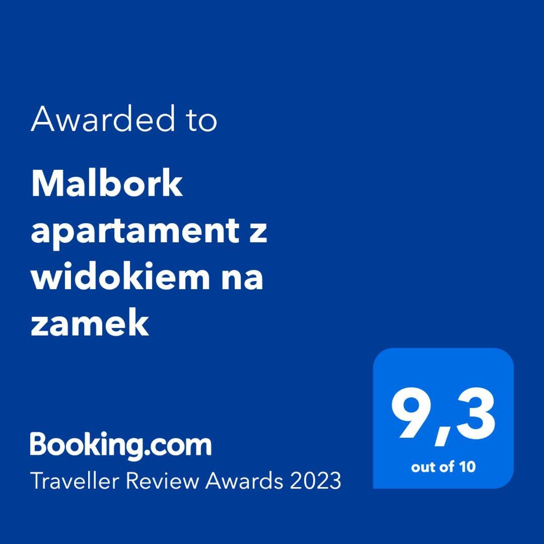 Malbork Apartament Z Widokiem Na Zamek Экстерьер фото